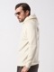 wjk�����֥른��������/back pile hoodie/off white