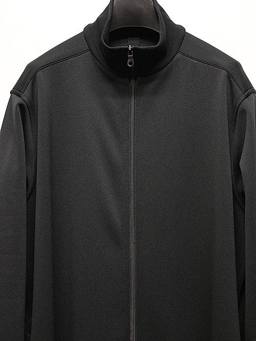 SALE30%OFF/Ground Y�����饦��ɥ磻/PE SMOOTH NECK RIBBED LONG BLOUSE/BLACK.