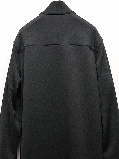 SALE30%OFF/Ground Y�����饦��ɥ磻/PE SMOOTH NECK RIBBED LONG BLOUSE/BLACK.