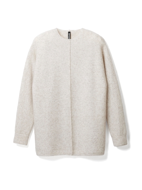 RIPVANWINKLEåץ󥦥󥯥/7GGإ㡼 MOHAIR DOLMAN JERSEY/SNOW WHITE