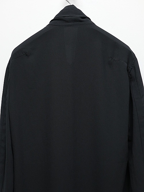 SALE30%OFF/kiryuyrik������奦����奦/Gergette Crepe Stoal Shirts/Black