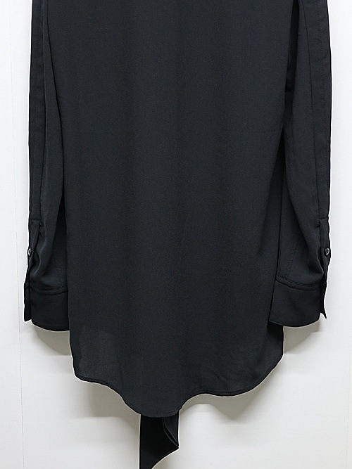 SALE30%OFF/kiryuyrik������奦����奦/Gergette Crepe Stoal Shirts/Black