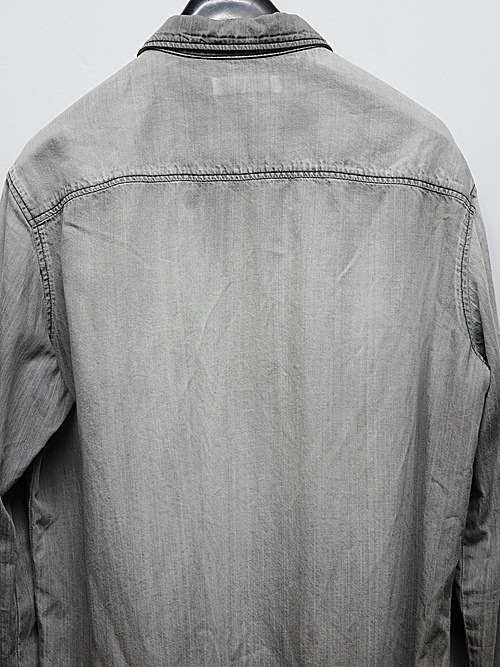 (ͽ���ʡ�2��3������ͽ��/ATTACHMENT�������å�����/6OZ DENIM L/S SHIRT/BLACK