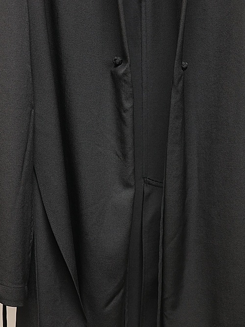 Yohji Yamamoto���襦����ޥ��/���葉��С�������դ����ȡ��른�㥱�å�/BLACK