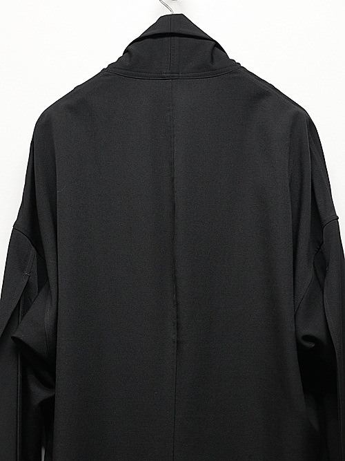 Yohji Yamamoto���襦����ޥ��/���葉��С�������դ����ȡ��른�㥱�å�/BLACK