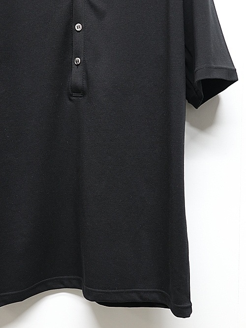 wjk�����֥른��������/luxury cotton smart collar S/S/black