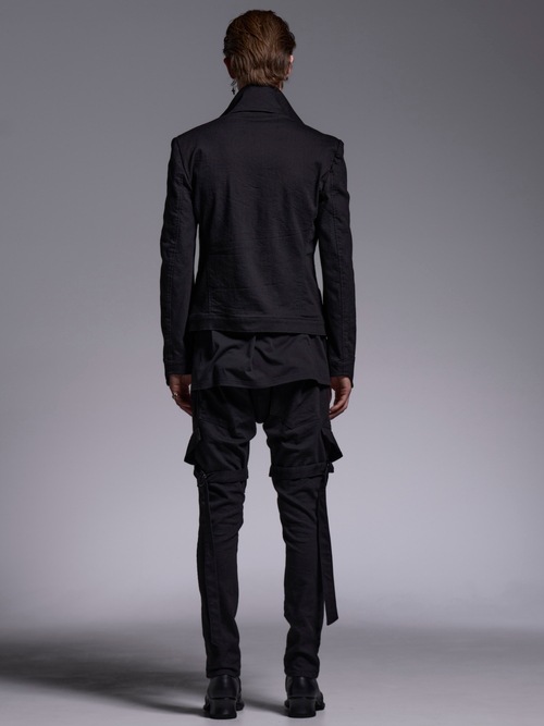 (ͽ���ʡ�4��5������ͽ��/kiryuyrik������奦����奦/Denim Bondage Pants/Black