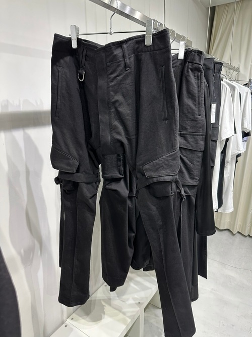 (ͽ���ʡ�4��5������ͽ��/kiryuyrik������奦����奦/Denim Bondage Pants/Black