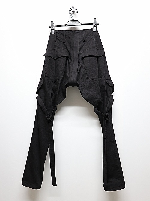 (ͽ���ʡ�4��5������ͽ��/kiryuyrik������奦����奦/Denim Bondage Pants/Black