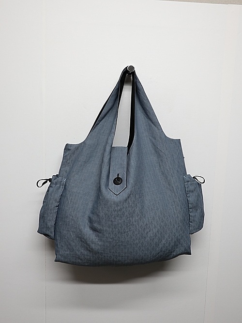 �㴰���THE ONENESS�������ͥ�/��ǽ��Į ��SUGIZO��Recycle Cotton Jersey Shoulder Tote Bag/Black