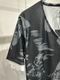 (ͽ���ʡ�8������9������ͽ��/kiryuyrik������奦����奦/Opal Mesh Layered T-Shirt/BlackWhite