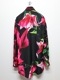 �㴰���THE ONENESS�������ͥ�/Eco Decine Bougainveallea ALOHA Shirt/Black