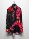 �㴰���THE ONENESS�������ͥ�/Eco Decine Bougainveallea ALOHA Shirt/Black