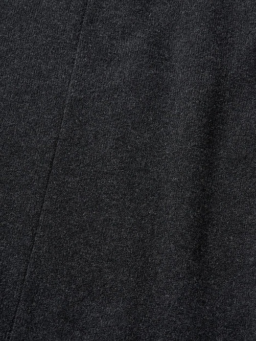 wjk֥른/back pile hoodie/black