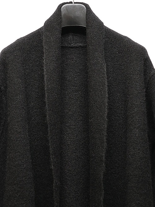 RIPVANWINKLEåץ󥦥󥯥/7GGإ㡼 MOHAIR SOLID REVER CARDE/BLACK