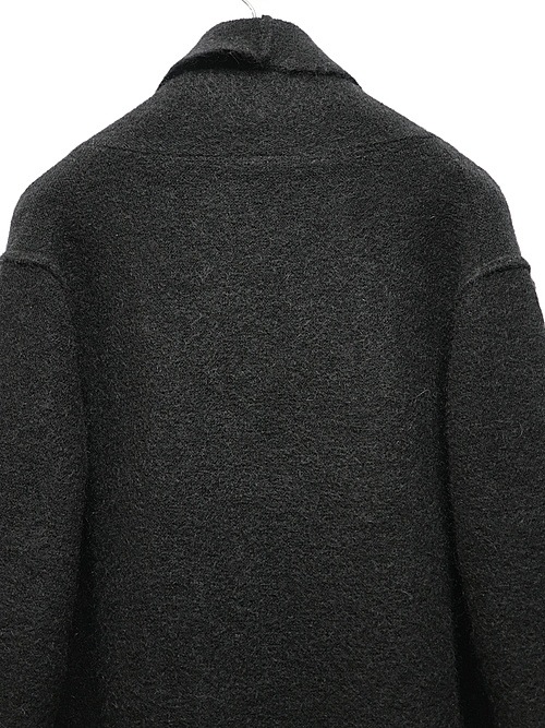 RIPVANWINKLEåץ󥦥󥯥/7GGإ㡼 MOHAIR SOLID REVER CARDE/BLACK