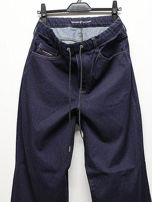 RESOUND CLOTHINGꥵɥ/regular taperd KING DENIM JERSEY/INDO/W