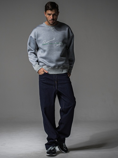 RESOUND CLOTHINGꥵɥ/regular taperd KING DENIM JERSEY/INDO/W