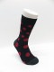 Ground Y饦ɥ磻/Cotton Crayonhouse Dot socks/RED.