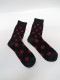 SALE30%OFF/Ground Y饦ɥ磻/Cotton Crayonhouse Dot socks/RED.