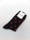 Ground Y饦ɥ磻/Cotton Crayonhouse Dot socks/RED.