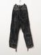 Maison MIHARA YASUHIRO���᥾�� �ߥϥ�䥹�ҥ�/COTTON CORDUROY REPAIRED WOVEN SLACKS/BLACK