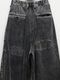 Maison MIHARA YASUHIRO���᥾�� �ߥϥ�䥹�ҥ�/COTTON CORDUROY REPAIRED WOVEN SLACKS/BLACK