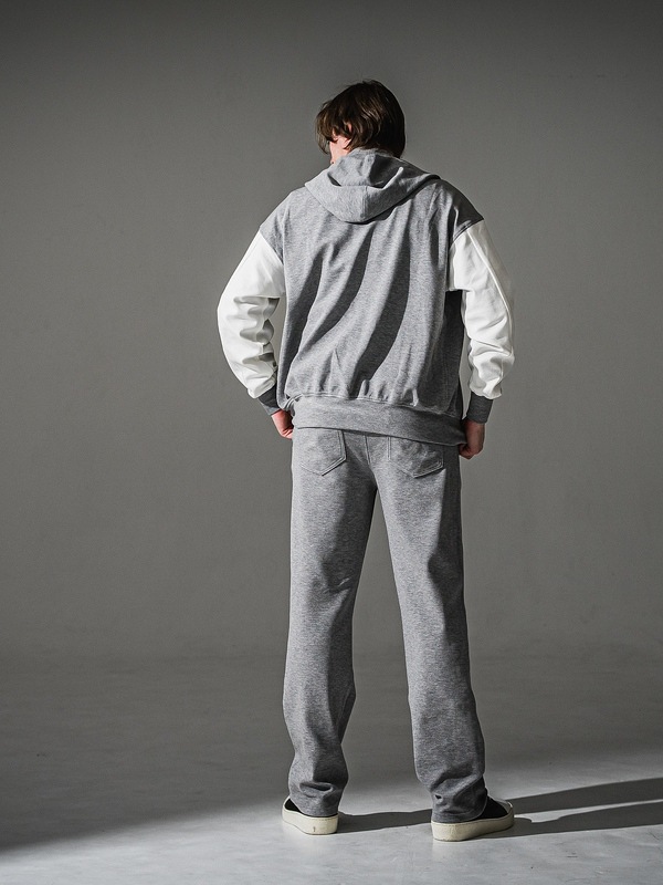(ͽ���ʡ�8��9������ͽ��/41TH RESOUND CLOTHING���ꥵ����ɥ���������/SEMIWAIDE CHRIS EASY WIDE TUCK PANTS/GREY