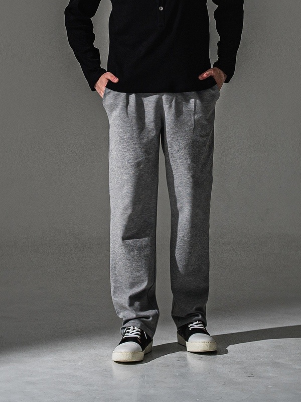 (ͽ���ʡ�8��9������ͽ��/41TH RESOUND CLOTHING���ꥵ����ɥ���������/SEMIWAIDE CHRIS EASY WIDE TUCK PANTS/GREY