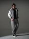 (ͽ���ʡ�8��9������ͽ��/41TH RESOUND CLOTHING���ꥵ����ɥ���������/SEMIWAIDE CHRIS EASY WIDE TUCK PANTS/GREY