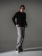 (ͽ���ʡ�8��9������ͽ��/41TH RESOUND CLOTHING���ꥵ����ɥ���������/SEMIWAIDE CHRIS EASY WIDE TUCK PANTS/GREY