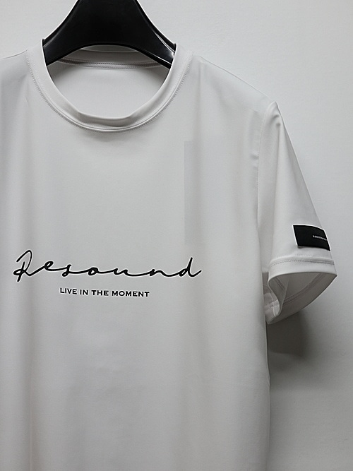 RESOUND CLOTHINGꥵɥ/HANDWRITING RUSH BASIC T/WHITE