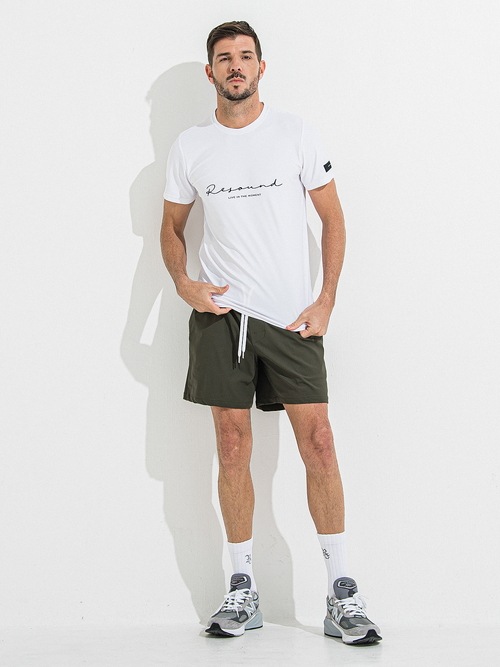 RESOUND CLOTHINGꥵɥ/HANDWRITING RUSH BASIC T/WHITE
