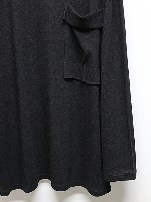 Yohji Yamamoto襦ޥ/ʥ󥴥ץ졼ƥŷ ݥåդĹµ/BLACK