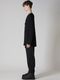 Yohji Yamamoto襦ޥ/ʥ󥴥ץ졼ƥŷ ݥåդĹµ/BLACK