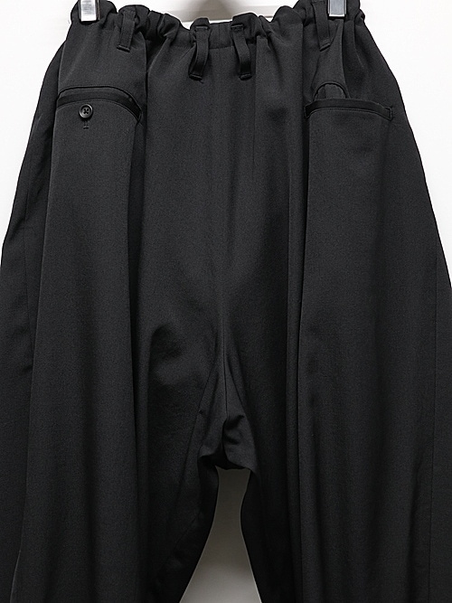 Yohji Yamamoto���襦����ޥ��/���葉��С��Х����ѥ��/BLACK