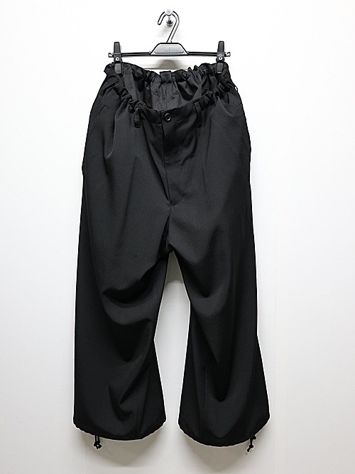 Yohji Yamamoto���襦����ޥ��/���葉��С��Х����ѥ��/BLACK