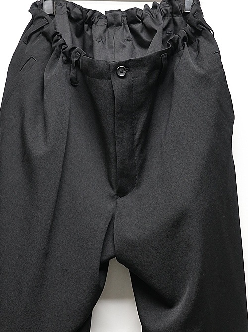 Yohji Yamamoto���襦����ޥ��/���葉��С��Х����ѥ��/BLACK