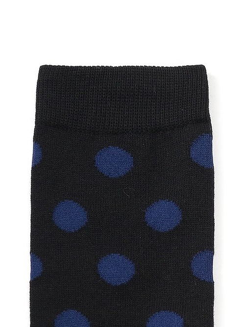 Ground Y饦ɥ磻/Cotton Crayonhouse Dot socks/BLU.