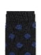 SALE30%OFF/Ground Y饦ɥ磻/Cotton Crayonhouse Dot socks/BLU.