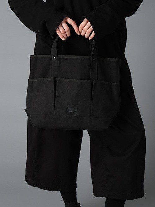 Ground Y�����饦��ɥ磻/CANVAS GARDEN TOTE BAG/BLACK