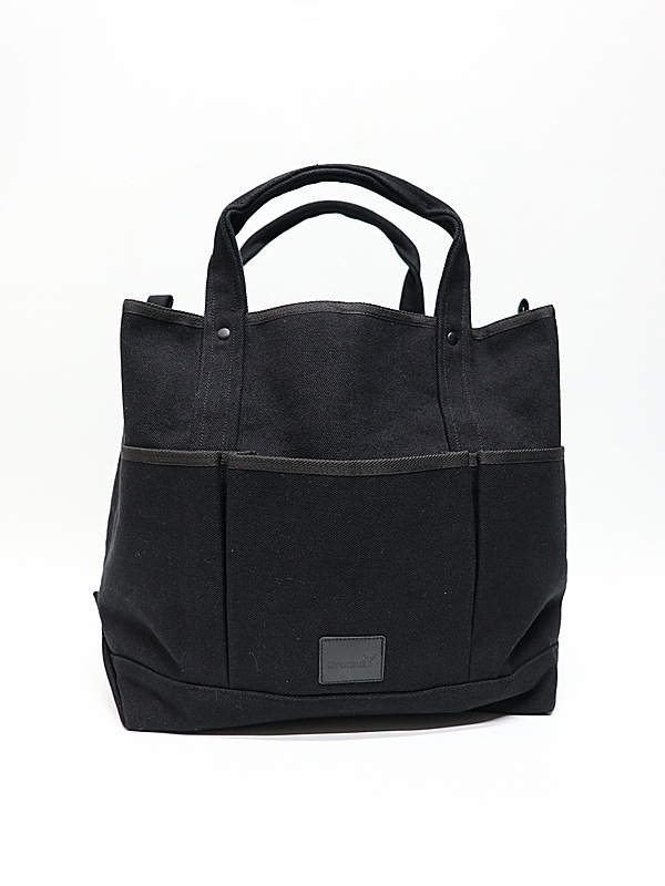 Ground Y�����饦��ɥ磻/CANVAS GARDEN TOTE BAG/BLACK
