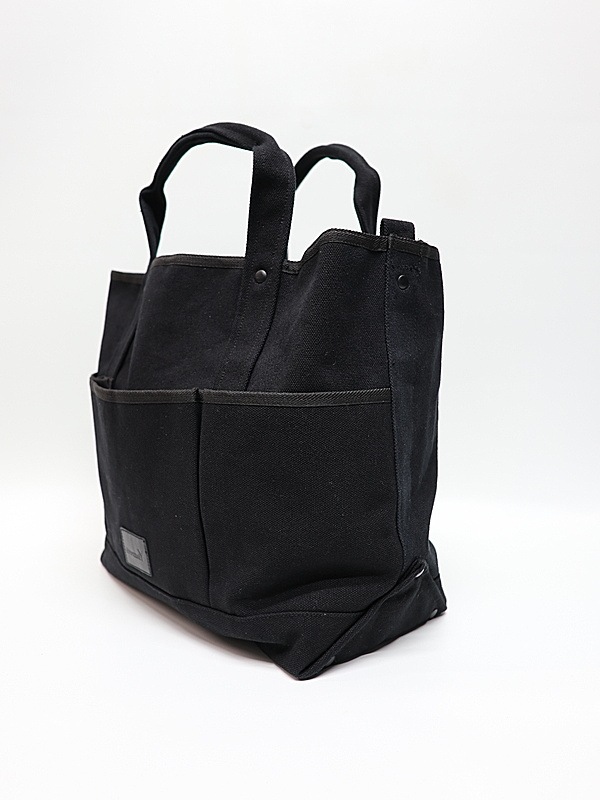 Ground Y�����饦��ɥ磻/CANVAS GARDEN TOTE BAG/BLACK