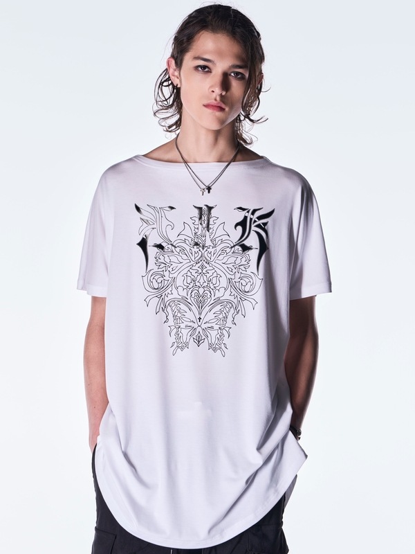(ͽ���ʡ�8������9������ͽ��/kiryuyrik������奦����奦/BEATENJIKU Dolman T-Shirt/White