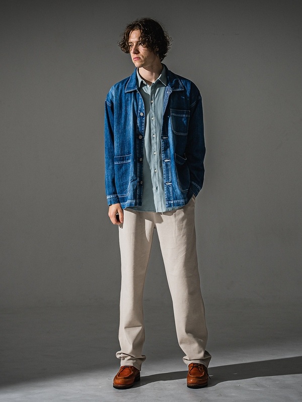 (ͽ���ʡ�8��9������ͽ��/41TH RESOUND CLOTHING���ꥵ����ɥ���������/SEMIWAIDE CHRIS EASY WIDE TUCK PANTS/BEIGE