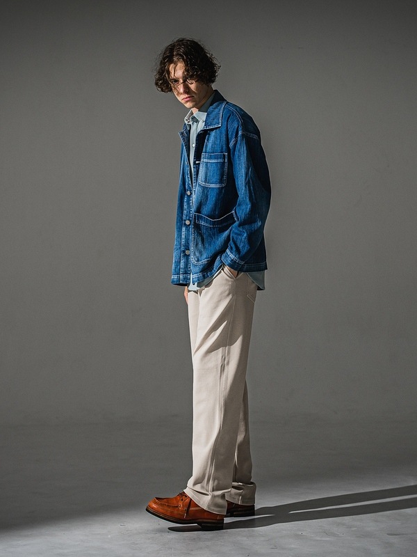 (ͽ���ʡ�8��9������ͽ��/41TH RESOUND CLOTHING���ꥵ����ɥ���������/SEMIWAIDE CHRIS EASY WIDE TUCK PANTS/BEIGE