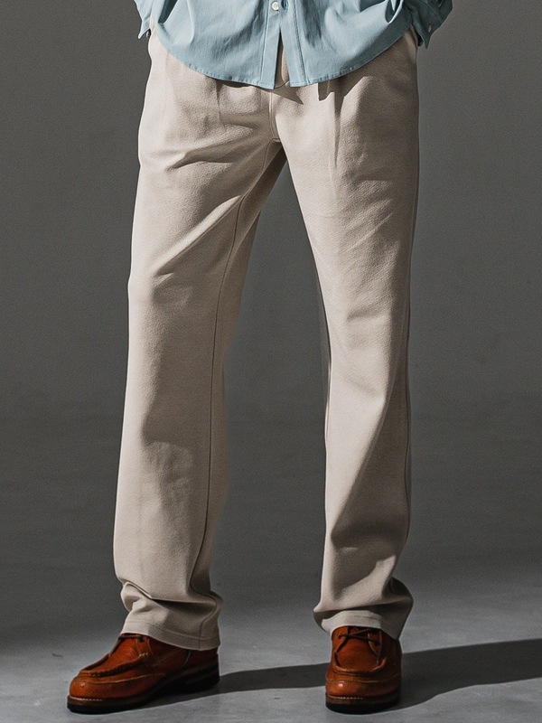 (ͽ���ʡ�8��9������ͽ��/41TH RESOUND CLOTHING���ꥵ����ɥ���������/SEMIWAIDE CHRIS EASY WIDE TUCK PANTS/BEIGE