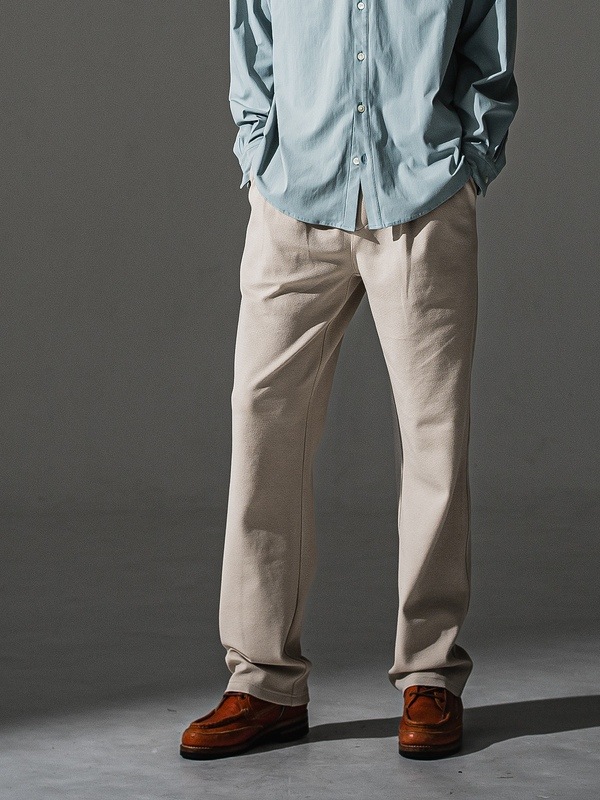 (ͽ���ʡ�8��9������ͽ��/41TH RESOUND CLOTHING���ꥵ����ɥ���������/SEMIWAIDE CHRIS EASY WIDE TUCK PANTS/BEIGE