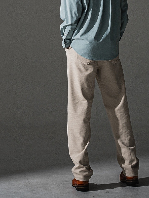 (ͽ���ʡ�8��9������ͽ��/41TH RESOUND CLOTHING���ꥵ����ɥ���������/SEMIWAIDE CHRIS EASY WIDE TUCK PANTS/BEIGE