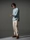 (ͽ���ʡ�8��9������ͽ��/41TH RESOUND CLOTHING���ꥵ����ɥ���������/SEMIWAIDE CHRIS EASY WIDE TUCK PANTS/BEIGE